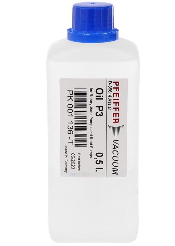 Dầu chân không Pfeiffer P3 0.5lít/can